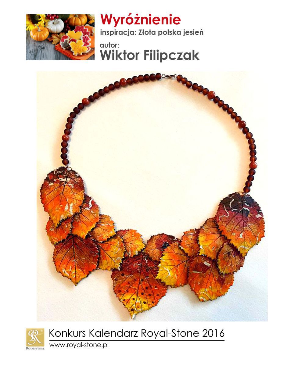 Złota polska jesień wyróżnienie Wiktor Filipczak biżuteria Royal-Stone