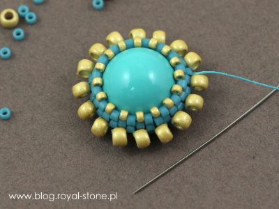 Margaretta - wisior z koralikami Dagger - tutorial royal-stone.pl