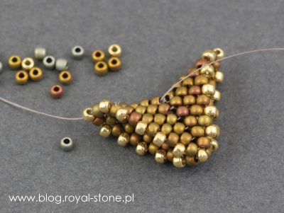 Dracconis - smocze kolczyki tutorial royal-stone