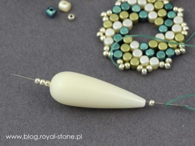 Dotti Dots - kolczyki z koralików Minos par Puca - tutorial royal-stone.pl