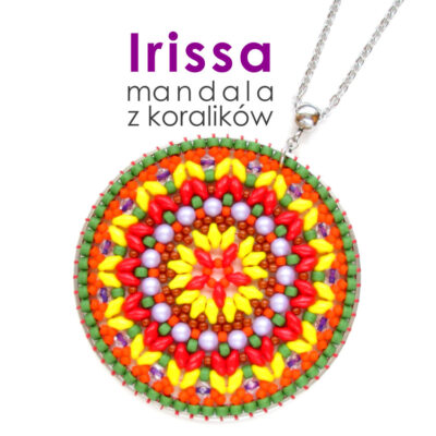 Irissa — mandala z koralików